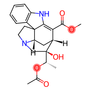 Curan-17-oic acid, 19-(acetyloxy)-2,16-didehydro-20-hydroxy-, methyl ester, (19S)- (9CI)