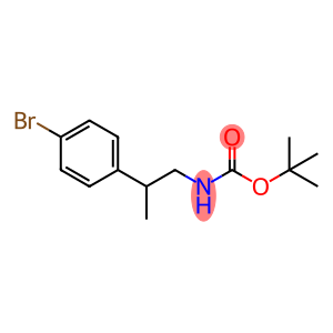 Carbamic acid, N-[2-(4-bromophenyl)propyl]-, 1,1-dimethylethyl ester