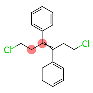 -[1,2-Bis(2-chloroethyl)-1,2-ethenediyl]bisbenzene(E/ZMixture)