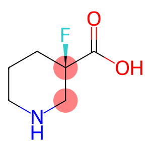 3-Piperidinecarboxylicacid,3-fluoro-,(3R)-(9CI)