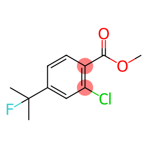 Benzoic acid, 2-chloro-4-(1-fluoro-1-methylethyl)-, methyl ester