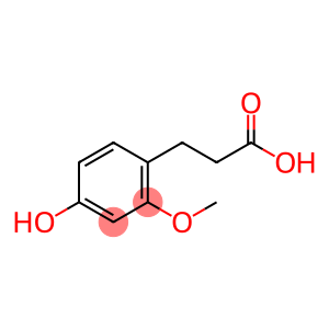 3-(4-羟基-2-甲氧基苯基)丙酸