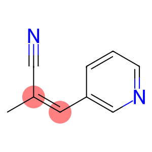 2-Propenenitrile,2-methyl-3-(3-pyridinyl)-,(2Z)-(9CI)