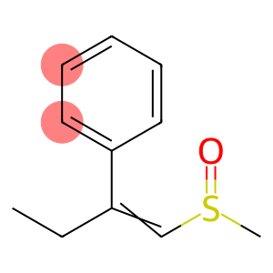 Benzene, [1-[(methylsulfinyl)methylene]propyl]-