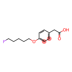 2-(4-((5-Iodopentyl)oxy)phenyl)acetic acid