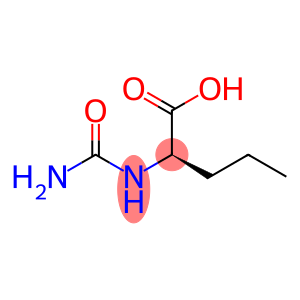 D-Norvaline, N-(aminocarbonyl)-