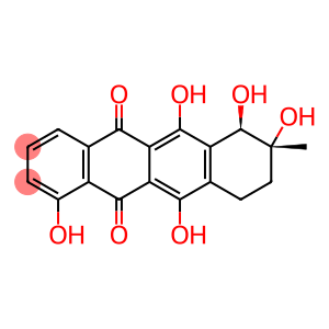 (7R)-7,8,9,10-Tetrahydro-1,6,7β,8α,11-pentahydroxy-8-methyl-5,12-naphthacenedione