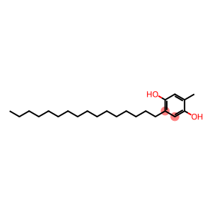 1,4-Benzenediol, 2-hexadecyl-5-Methyl-