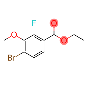 Ethyl 4-bromo-2-fluoro-3-methoxy-5-methylbenzoate