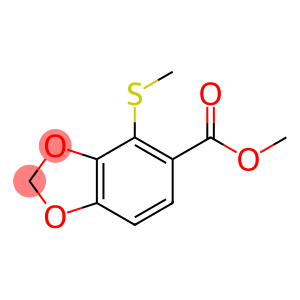 methyl 4-(methylthio)benzo[d][1,3]dioxole-5-carboxylate