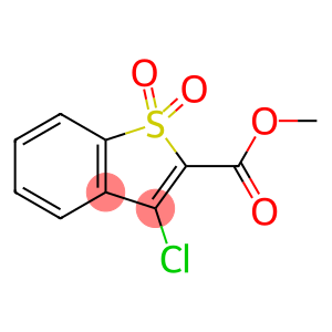 3-Chloro-2-(methoxycarbonyl)benzo[b]thiophene 1,1-dioxide