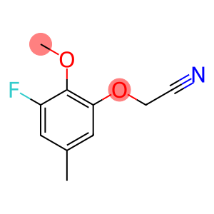 2-(3-Fluoro-2-methoxy-5-methylphenoxy)acetonitrile
