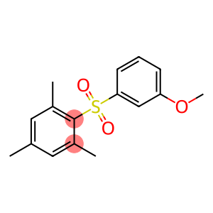 2-[(3-methoxyphenyl)sulfonyl]-1,3,5-trimethylbenzene