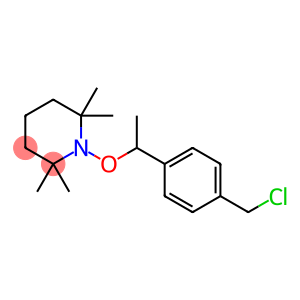 1-(1-(4-(Chloromethyl)phenyl)ethoxy)-2,2,6,6-tetramethylpiperidine