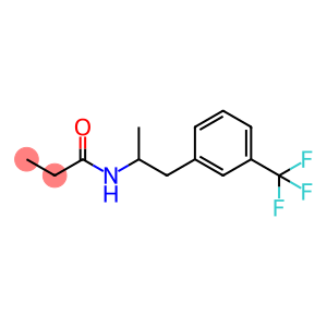 Propanamide, N-[1-methyl-2-[3-(trifluoromethyl)phenyl]ethyl]-