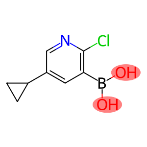 2-Chloro-5-cyclopropylpyridine-3-boronic acid