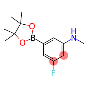 3-Fluoro-N-methyl-5-(4,4,5,5-tetramethyl-1,3,2-dioxaborolan-2-yl)aniline