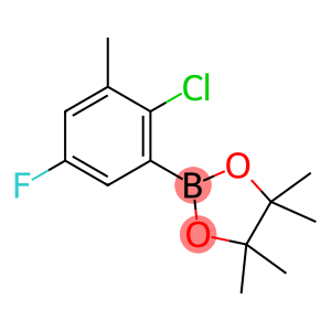 2-氯-5-氟-3-甲基苯基硼酸频哪醇酯