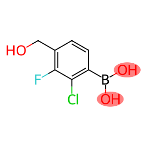 2-Chloro-3-fluoro-4-(hydroxymethyl)phenylboronic acid