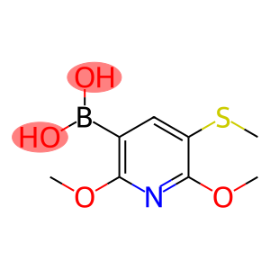 Boronic acid, B-[2,6-dimethoxy-5-(methylthio)-3-pyridinyl]-