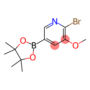2-bromo-3-methoxy-5-(4,4,5,5-tetramethyl-1,3,2-dioxaborolan-2-yl)pyridine