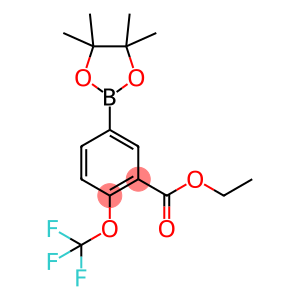 Ethyl 5-(4,4,5,5-tetramethyl-1,3,2-dioxaborolan-2-yl)-2-(trifluoromethoxy)benzoate