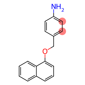 Benzenamine, 4-[(1-naphthalenyloxy)methyl]-