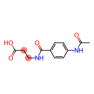 N-[4-(Acetylamino)benzoyl]-β-alanine