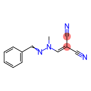 Propanedinitrile, 2-[[1-methyl-2-(phenylmethylene)hydrazinyl]methylene]-