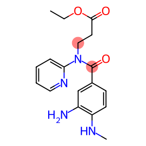 ethyl N-[3-amino-4-(methylamino)benzoyl]-N-pyridin-2-yl-beta-alaninate