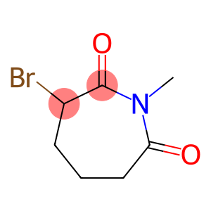 1H-Azepine-2,7-dione, 3-bromotetrahydro-1-methyl-