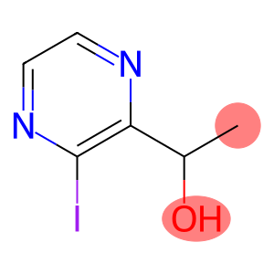 2-Pyrazinemethanol, 3-iodo-α-methyl-