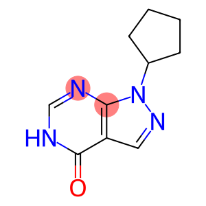 1-Cyclopentyl-1H-pyrazolo[3,4-d]pyrimidin-4(5H)-one