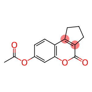 4-oxo-1,2,3,4-tetrahydrocyclopenta[c]chromen-7-yl acetate