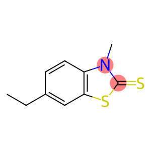 2-Benzothiazolinethione,6-ethyl-3-methyl-(8CI)