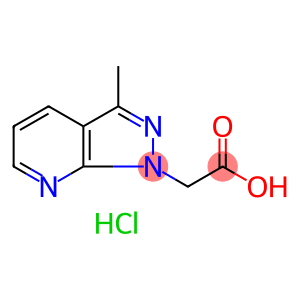 2-{3-methyl-1h-pyrazolo[3,4-b]pyridin-1-yl}acetic acid hydrochloride