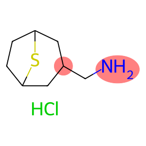 {8-thiabicyclo[3.2.1]octan-3-yl}methanamine hydrochloride