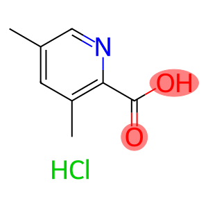 2-Pyridinecarboxylic acid, 3,5-dimethyl-, hydrochloride (1:1)