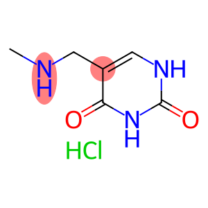 2,4(1H,3H)-Pyrimidinedione, 5-[(methylamino)methyl]-, hydrochloride (1:1)