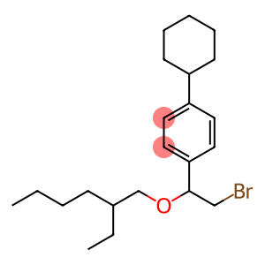 [α-(Bromomethyl)-p-cyclohexylbenzyl](2-ethylhexyl) ether