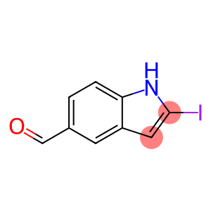 2-Iodo-1H-indole-5-carbaldehyde