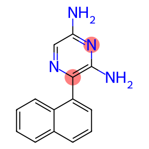 2,6-DIAMINO-3(1-NAPHTHALENYL)-PYRAZINE