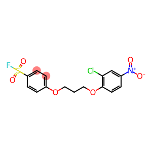 Benzenesulfonylfluoride, 4-[3-(2-chloro-4-nitrophenoxy)propoxy]-