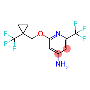 2-(三氟甲基)-6-((1-(三氟甲基)环丙基)甲氧基)吡啶-4-胺