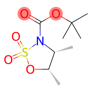 tert-butyl (4R,5S)-4,5-dimethyl-2,2-dioxo-oxathiazolidine-3-carboxylate