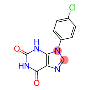 9-(4-chlorophenyl)-3H-purine-2,6-dione