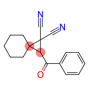 Spiro[2.5]octane-1,1-dicarbonitrile, 2-benzoyl-
