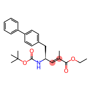 2-Pentenoic acid, 5-[1,1'-biphenyl]-4-yl-4-[[(1,1-dimethylethoxy)carbonyl]amino]-2-methyl-, ethyl ester, (2E,4S)-