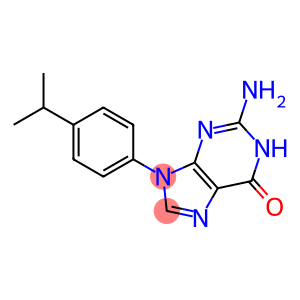 6H-Purin-6-one,2-amino-1,9-dihydro-9-[4-(1-methylethyl)phenyl]-