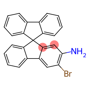 9,9'-Spirobi[9H-fluoren]-2-amine, 3-bromo-